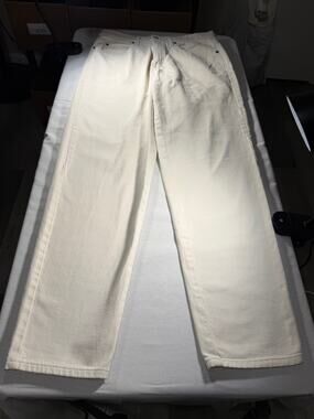Vintage Express Rider White Carpenter Jeans 34x34 Wide Leg